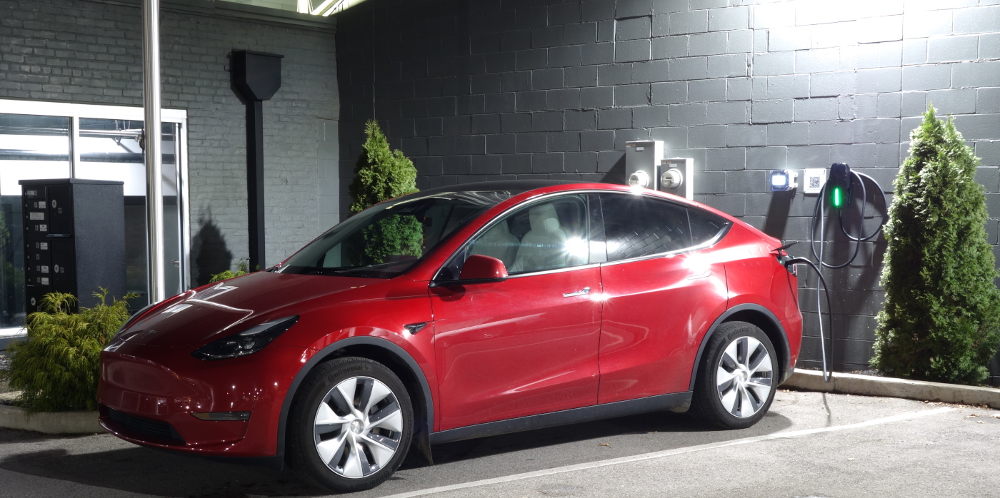 The public test unit is located in the corner of the parking lot farthest from both East 15th Street and Garrard Street.