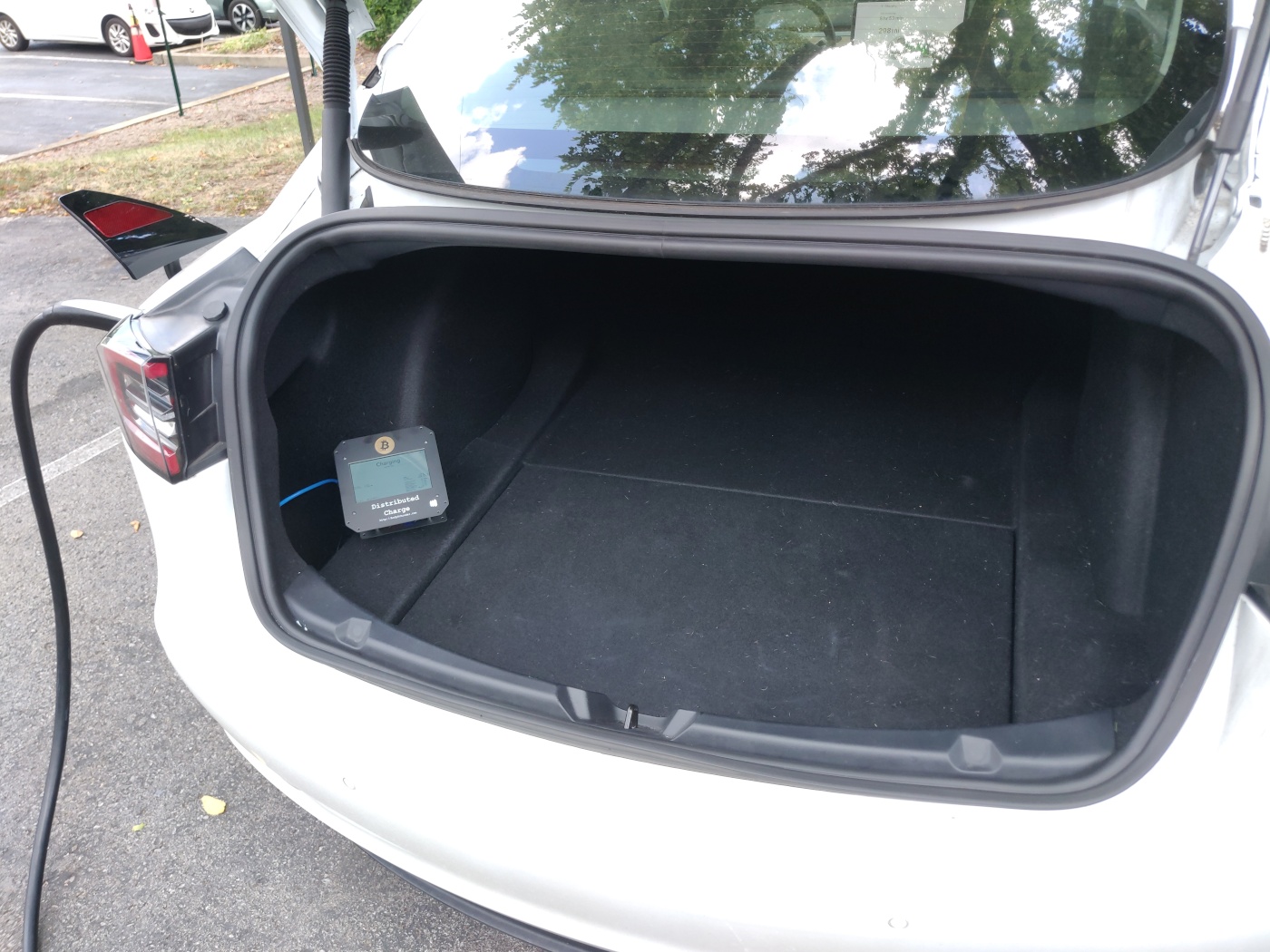 Payment Module Inside the Trunk